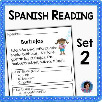 Preview of Elementary Spanish Reading Passages and Questions: Set Two {ESL En Español}