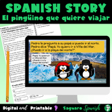 Spanish Reading Comprehension | Present Tense Story | Pode