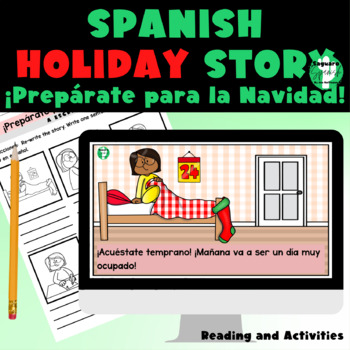 Preview of Spanish Reading Comprehension | Present Tense Story | Tú Commands