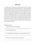 Spanish Reading Comprehension Pretérito/Imperfecto + Answer key