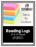 Spanish Reading Comprehension Reading Logs 2nd & 3rd Grade