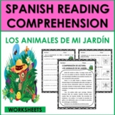 Spanish Reading Comprehension: SPANISH INSECTS/BUGS (LOS I