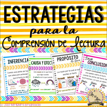 Preview of Spanish Reading Comprehension Strategies and Skills