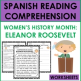 Spanish Reading Comprehension: Women's H. Month (Eleanor R