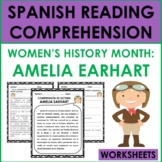 Spanish Reading Comprehension: Women's History Month (Amel