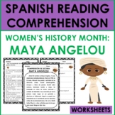 Spanish Reading Comprehension: Women's History Month (Maya