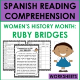 Spanish Reading Comprehension: Women's History Month (Ruby