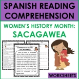 Spanish Reading Comprehension: Women's History Month (Saca