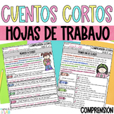 Spanish Reading Comprehension Worksheets | Comprensión Lec