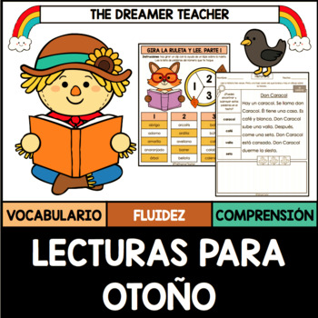Preview of Spanish Reading Comprehension and Fluency. Vocabulary. Distance Learning