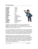 Spanish Reflexive Verbs Reading: Verbos Reflexivos Lectura