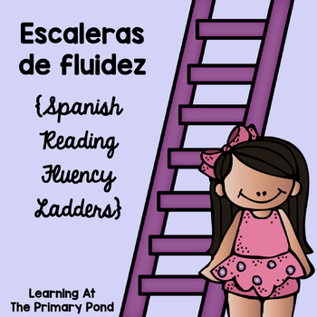 Preview of Spanish Reading Fluency Ladders / Escaleras de fluidez