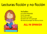 Spanish Reading Fluency Passages Fluidez en Espanol