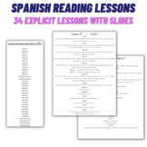 Spanish Reading Intervention Lessons 1-34 SOR