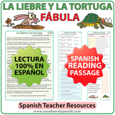 Spanish Reading - La Liebre y la Tortuga - Fábula