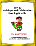 Holidays and Celebrations Spanish Reading BIG Bundle: 20 L