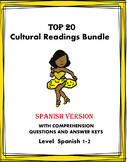 Spanish Reading BIG Bundle: Cultura: TOP 20 Lecturas - Spa