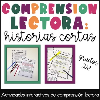 Preview of Spanish Reading Passages, Comprensión de Lectura