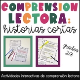 Spanish Reading Passages, Comprensión de Lectura