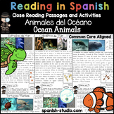 Spanish Reading Passages: Ocean Animals