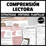 Spanish Reading Strategies Posters and Cards / Estrategias