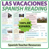 Spanish Reading about Vacations - Las Vacaciones
