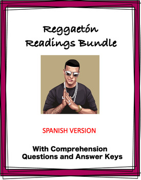 Preview of Spanish Readings on Reggaeton Artists: Top 4 Lecturas @30% off!