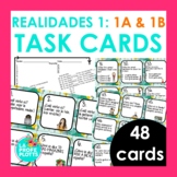 Realidades Auténtico 1 Chapters 1A and 1B Task Cards | Spa