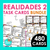 Realidades Auténtico 2 Task Cards Bundle | Spanish Review,