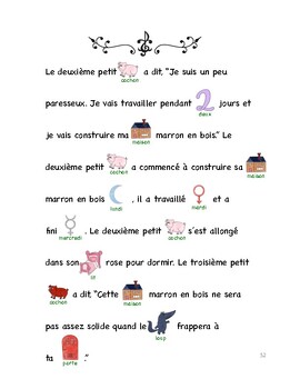 French Rebus Fairytale 