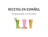 Las recetas y las frutas - Spanish Recipes: Making a Smoot