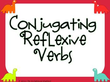 Preview of Spanish Reflexive Verbs PowerPoint