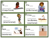 Spanish Reflexive Verbs Task Cards: 24 Verbos Reflexivos (