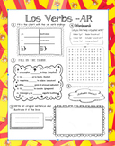 Spanish Regular -AR verb Practice