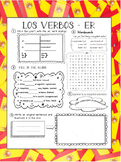 Spanish Regular -ER verb Practice