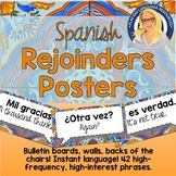 Spanish Rejoinders Posters (Spanish Tile Design) - 42 high