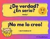 Spanish Rejoinders Posters | Spanish Expressions Poster | 