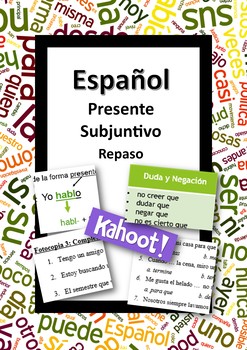 Repaso del Subjuntivo. Present Subjective in Spanish by Lucy Cantellano  Gallina