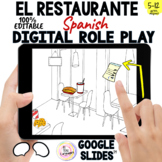 Spanish Restaurant Project EL RESTAURANTE on Google Slides™️