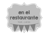 Spanish Restaurant Task Cards