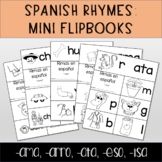 Spanish Rhymes: Mini flip-books (Rimas en español: -ama, -