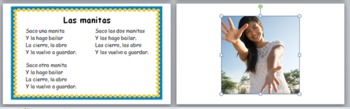 Preview of Spanish Rhymes/Poem Cards - Fall
