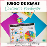 Spanish Rhyming Games | Actividades Con Rimas | Juego