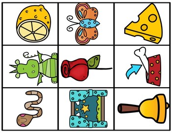 Spanish Rhyming Words Clip Cards by Kindergarten Maestra