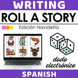 Spanish Roll a Story Christmas Edition - Inventa una Histo