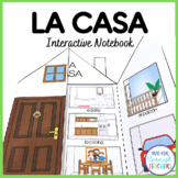 Spanish Rooms in the House - La Casa / House Interactive Notebook