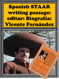 Vicente Fernández: Biografía: Spanish Writing Practice