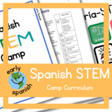 Spanish STEM Summer Camp curriculum - 1 week - Full day Plans