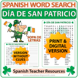 Spanish Saint Patrick's Day Word Search