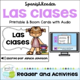 Spanish School Subject Reader | las clases | Print & Boom 
